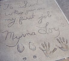 Grauman's Myrna Loy