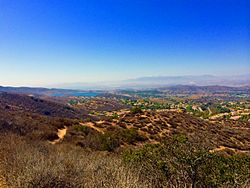 Long-Canyon-Trail-Simi-Valley-with-Calleguas-Municipal-Water-District-Thousand-Oaks-in-the-background