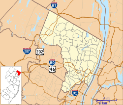 Westwood, New Jersey is located in Bergen County, New Jersey
