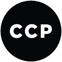 A black circle with white "CCP" letters inside