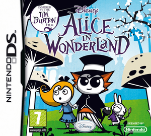 Alice in Wonderland (2010 video game) - Nintendo DS cover
