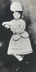 Umeko Tsuda as a little girl 1871