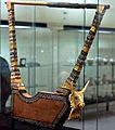 The Queen's gold lyre from the Royal Cemetery at Ur. C. 2500 BCE. Iraq Museum