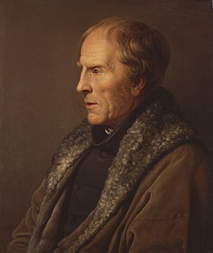 Carl Johann Baehr - Bildnis des Malers Caspar David Friedrich