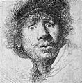 Rembrandt aux yeux hagards