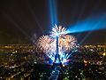 2013 Fireworks on Eiffel Tower 11
