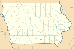 Vander Veer Park Historic District is located in Iowa