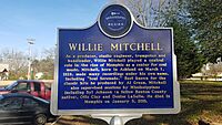 Willie Mitchell - Mississippi Blues Trail Marker.jpg