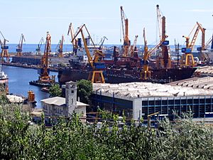 Constanta shipyard