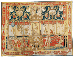 Triumph of Hercules tapestry