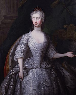 A portrait of Augusta at the time of her marriage