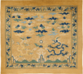 Imperial 'dragon' throne carpet, Ming Dynasty, 16th century