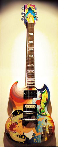 The Fool guitar (replica)