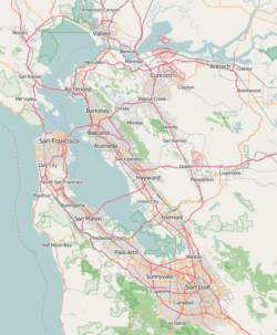 Corte Madera, California is located in San Francisco Bay Area
