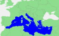Locatie Middellandse Zee