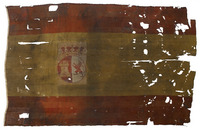 Spanish naval ensign (1785-1931) RMG F4077-1f