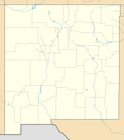 Alamogordo, New Mexico is located in New Mexico