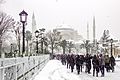 Hagia Sophia and its faithful tourists (24238189635)