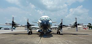 NOAA Lockheed WP-3D Orion "Hurricane Hunter" (N42RF) at SENEX Air Quality-Climate Research Study (9119691512)