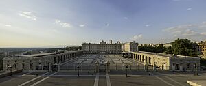 Royal Palace of Madrid Panorama