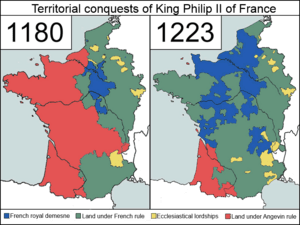 Territorial Conquests of Philip II of France