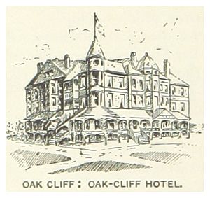 US-TX(1891) p826 OAK CLIFF, HOTEL