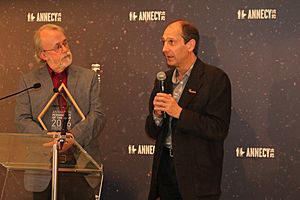 Peter Lord and David Sproxton, Annecy International Animation Film Festival 2016