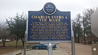 Charles Evers - Mississippi Blues Trail Marker.jpg