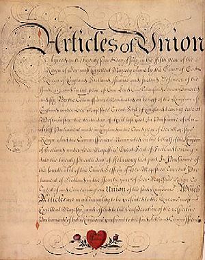 Articles of Union 1707