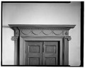DETAIL, CARVED OVERDOOR IN PARLOR - Point of Honor, Cabell Street between A and B Streets, Lynchburg, Lynchburg, VA HABS VA,16-LYNBU,7-5