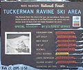 Avalanche warning in Tuckerman