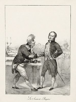 Charles Motte - Rossini et Georges IV - la soirée de Brighton