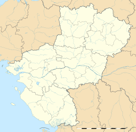 Angers is located in Pays de la Loire