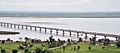 An Aerial view of the Dhola-Sadiya bridge across River Brahmaputra, inaugurated by the Prime Minister, Shri Narendra Modi, in Assam on May 26, 2017 (1)