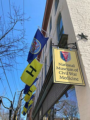 New National Museum of Civil War Medicine logo and sign