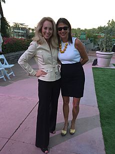 Nina Burleigh and Valerie Plame, Scottsdale, AZ, 2016