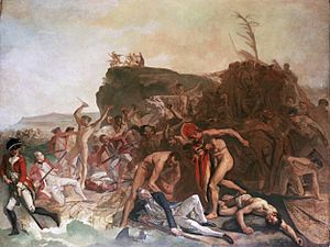 Zoffany Death of Captain Cook