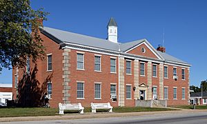 Schuyler County court house in Lancaster