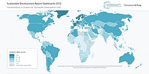 Map Sustainable Development Goals 2019