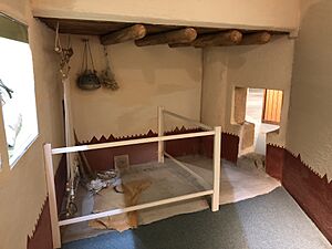 Cliff dwelling room