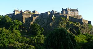 Edinburgh Castle from the North