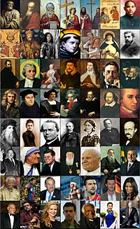 Famous Christians around the world