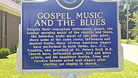 Gospel Music and the Blues - Mississippi Blues Trail Marker.jpg