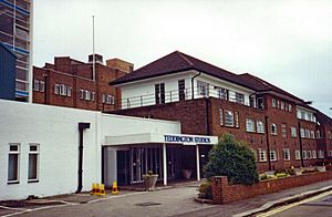 Thames Television and ABC Weekend TV studios in Teddington London Redvers