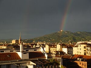 Rainbow in Torino