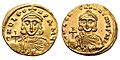 Solidus-Leo III and Constantine V-sb1504
