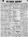 The front page of the Helsingin Sanomat for July 7, 1904 (2)