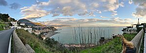 Gulf of Salerno from Vietri