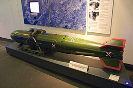 Imperial War Museum North - WE 177 British nuclear bomb (training example) 2
