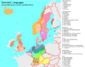 Germanic Languages Map Europe